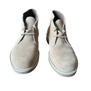 Clarks desert suede boots
